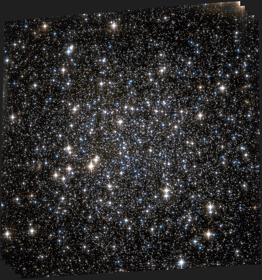 NGC 6101 - шаровое скопление звёзд. Описание NGC 6101:, Шаровое скопление в созвездии Райская Птица