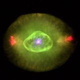NGC 6826 - планетарная туманность. Описание NGC 6826:, Планетарная туманность в созвездии Лебедь