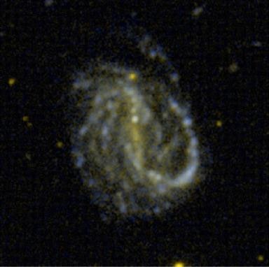 NGC 7479 - спиральная галактика с баром. Описание NGC 7479:, Галактика в созвездии Пегас