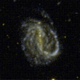 NGC 7479 - спиральная галактика с баром. Описание NGC 7479:, Галактика в созвездии Пегас