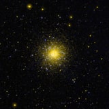 NGC 1851 - шаровое скопление звёзд. Описание NGC 1851:, Шаровое скопление в созвездии Голубь