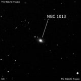 NGC 1013 - линзовидная галактика. Описание NGC 1013:, Галактика в созвездии Кит