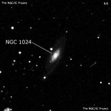 NGC 1024 - галактика. Описание NGC 1024:, Галактика в созвездии Овен