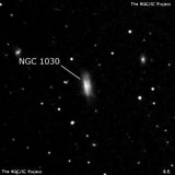 NGC 1030 - галактика. Описание NGC 1030:, Галактика в созвездии Овен
