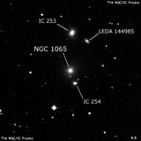 NGC 1065 - галактика. Описание NGC 1065:, Галактика в созвездии Кит