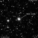 NGC 1106 - линзовидная галактика. Описание NGC 1106:, Галактика в созвездии Персей