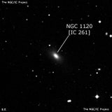 NGC 1120 - галактика. Описание NGC 1120:, Галактика в созвездии Эридан