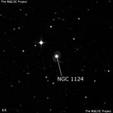 NGC 1124 - спиральная галактика с баром. Описание NGC 1124:, Галактика в созвездии Печь