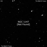 NGC 1147 - по указанным Генри Дрейером координатам, объект повторно не найден; . Описание NGC 1147:, Объект глубокого космоса в созвездии Эридан