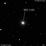 NGC 1162 - эллиптическая галактика. Описание NGC 1162:, Галактика в созвездии Эридан