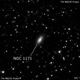 NGC 1171 - спиральная галактика. Описание NGC 1171:, Галактика в созвездии Персей