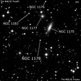 NGC 1178 - одиночная звезда. Описание NGC 1178:, Двойная звезда в созвездии Персей