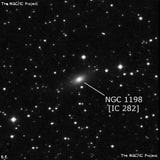 NGC 1198 - галактика. Описание NGC 1198:, Галактика в созвездии Персей