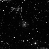 NGC 1213 - спиральная галактика. Описание NGC 1213:, Галактика в созвездии Персей
