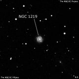 NGC 1219 - спиральная галактика. Описание NGC 1219:, Галактика в созвездии Кит