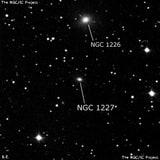 NGC 1227 - спиральная галактика с баром. Описание NGC 1227:, Галактика в созвездии Персей