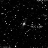 NGC 1250 - линзовидная галактика. Описание NGC 1250:, Галактика в созвездии Персей