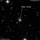NGC 1254 - галактика. Описание NGC 1254:, Галактика в созвездии Кит
