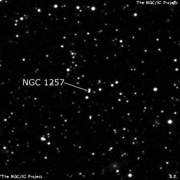 NGC 1257 - две звезды. Описание NGC 1257:, Двойная звезда в созвездии Персей