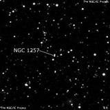 NGC 1257 - две звезды. Описание NGC 1257:, Двойная звезда в созвездии Персей