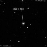 NGC 1263 - спиральная галактика с баром. Описание NGC 1263:, Галактика в созвездии Эридан