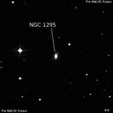 NGC 1295 - линзовидная галактика. Описание NGC 1295:, Галактика в созвездии Эридан