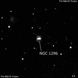 NGC 1296 - галактика. Описание NGC 1296:, Галактика в созвездии Эридан