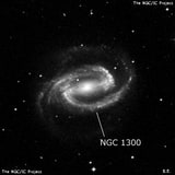 NGC 1300 - спиральная галактика с баром. Описание NGC 1300:, Галактика в созвездии Эридан