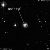 NGC 1338 - спиральная галактика. Описание NGC 1338:, Галактика в созвездии Эридан