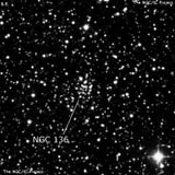 NGC 136 - рассеянное скопление звёзд. Описание NGC 136:, Рассеянное скопление в созвездии Кассиопея
