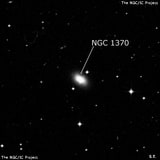 NGC 1370 - эллиптическая галактика. Описание NGC 1370:, Галактика в созвездии Эридан