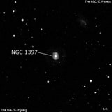 NGC 1397 - спиральная галактика с баром. Описание NGC 1397:, Галактика в созвездии Эридан