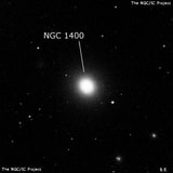 NGC 1400 - галактика. Описание NGC 1400:, Галактика в созвездии Эридан