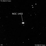 NGC 1402 - спиральная галактика с баром. Описание NGC 1402:, Галактика в созвездии Эридан