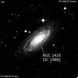 NGC 1425 - спиральная галактика. Описание NGC 1425:, Галактика в созвездии Печь