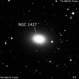 NGC 1427 - эллиптическая галактика. Описание NGC 1427:, Галактика в созвездии Печь