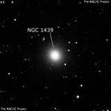 NGC 1439 - эллиптическая галактика. Описание NGC 1439:, Галактика в созвездии Эридан