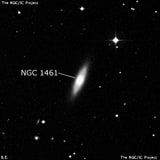 NGC 1461 - линзовидная галактика. Описание NGC 1461:, Галактика в созвездии Эридан