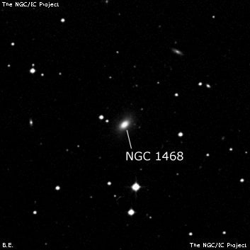 NGC 1468 - галактика. Описание NGC 1468:, Галактика в созвездии Эридан