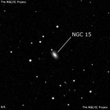 NGC 15 - спиральная галактика. Описание NGC 15:, Галактика в созвездии Пегас