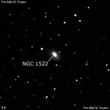 NGC 1522 - галактика. Описание NGC 1522:, Галактика в созвездии Золотая Рыба