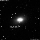 NGC 1537 - спиральная галактика с баром. Описание NGC 1537:, Галактика в созвездии Эридан
