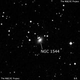 NGC 1544 - галактика. Описание NGC 1544:, Галактика в созвездии Цефей