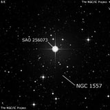 NGC 1557 - группа звёзд. Описание NGC 1557:, Рассеянное скопление в созвездии Южная Гидра