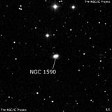 NGC 1590 - галактика. Описание NGC 1590:, Галактика в созвездии Телец