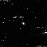 NGC 1613 - линзовидная галактика. Описание NGC 1613:, Галактика в созвездии Эридан