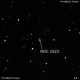 NGC 1623 - спиральная галактика с баром. Описание NGC 1623:, Галактика в созвездии Эридан