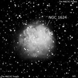 NGC 1624 - рассеянное скопление звёзд. Описание NGC 1624:, Комплекс туманностей в созвездии Персей