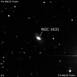 NGC 1631 - спиральная галактика с баром. Описание NGC 1631:, Галактика в созвездии Эридан