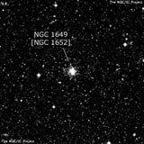 NGC 1649 - рассеянное скопление звёзд. Описание NGC 1649:, Объект глубокого космоса в созвездии Золотая Рыба